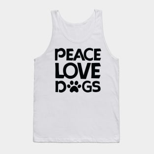 peace love dogs Tank Top